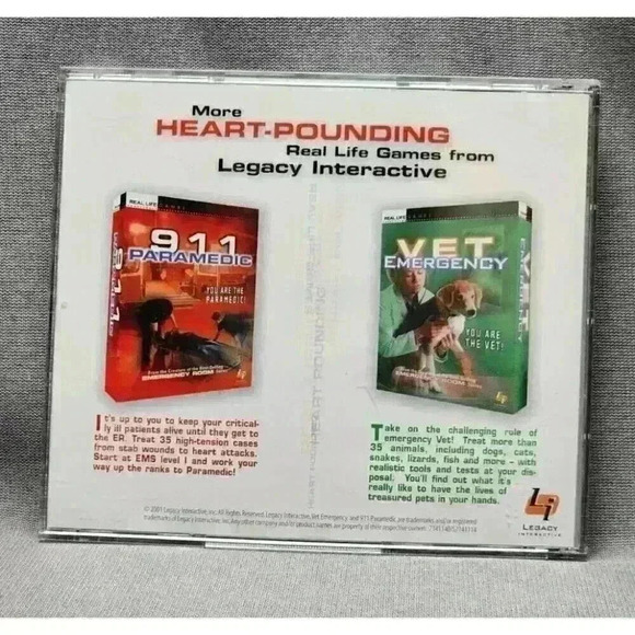 Vintage PC Games Lot of 5 Fury 3, D!Zone, Trophy Bass 2, Emergency Room Code Red - Picture 3 of 11